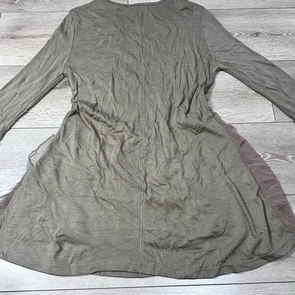 Pretty Angel Navy Blue Layered Tunic Top - Picture 13 of 14